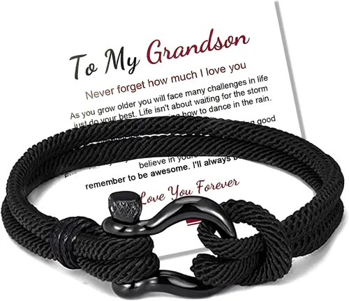 Vista 21 de Pulsera de cuero para hombre (mahua/matikou/yuanquan/8 Infinity)