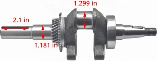 Vista 2 de Cigüeñal compatible con motores Honda GX270 para Predator 301cc 8HP 9HP