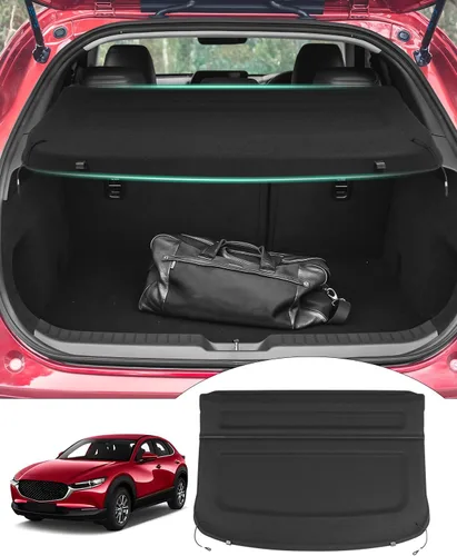 Vista 40 de Powerty - Cubierta de carga para Toyota RAV4 2013-2018, accesorios de cuero
