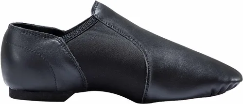 Vista 4 de Dynadans Zapato de jazz con parte superior de cuero para mujer