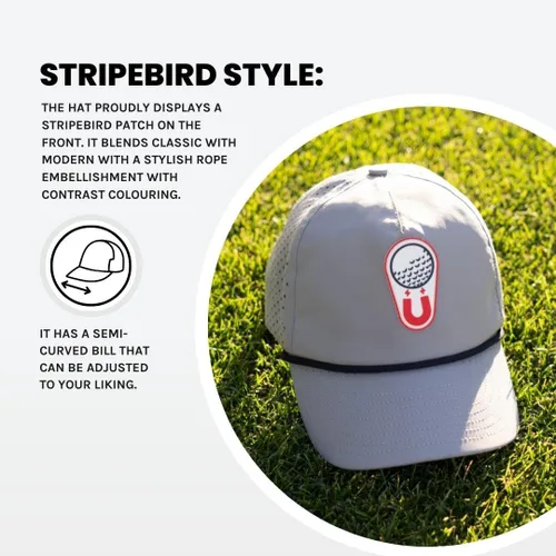 Vista 4 de Gorra de béisbol resistente al agua para hombre y mujer - Sombrero de cuerda