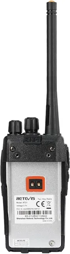 Vista 9 de Retevis RT21 Walkie Talkies para adultos (paquete de 6) con auriculares (paquete de 10), radio de 2 vías manos libres con cargador multibanda
