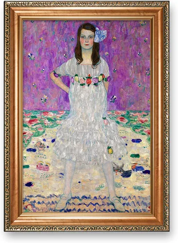 Vista 10 de A&T ARTWORK Avenue to Schloss Kammer por Gustav Klimt. Las reproducciones de arte clásico del mundo, impresiones en lienzo giclée para decoración