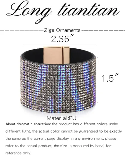 Vista 6 de Pulsera envolvente de cuero turquesa, pulseras de cuentas en capas para mujer, pulseras de plumas multicapa, pulsera bohemia occidental para mujer