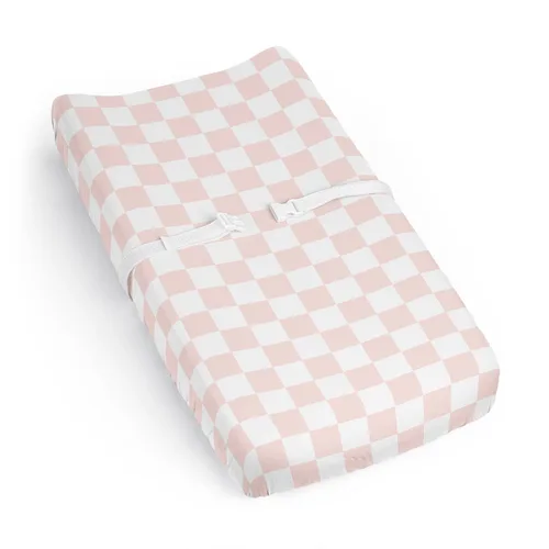 Vista 7 de Sweet Jojo Designs Funda para cambiador de bebé (flores de ciervos del bosque) para niñas, fundas para cambiar pañales para bebés/recién nacidos