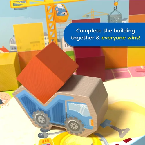 Vista 5 de HABA My Very First Games - Juego de construcción de construcción para niños de 2 años en adelante