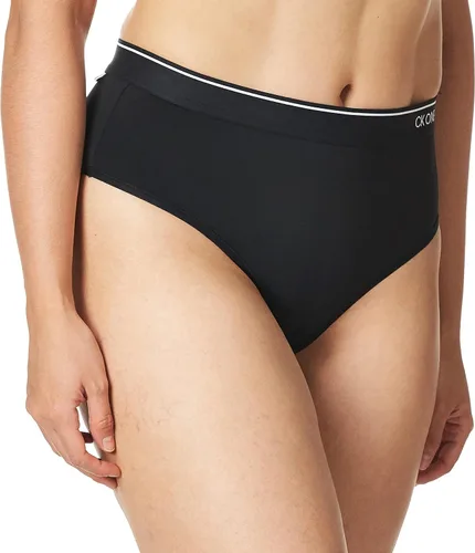 Vista 2 de Calvin Klein Womens Ck One Micro High-Waist Thong Panty