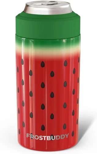 Vista 19 de Frost Buddy - Enfriador universal de latas, aislante de latas de acero Se adapta a latas delgadas de 12 onzas, 16 onzas, niños altos