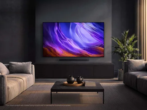 Vista 14 de Samsung Serie S85H de 77 pulgadas, OLED, 4K, Smart TV, modelo 2026