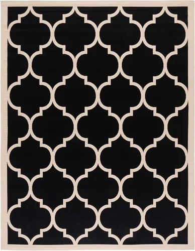 Vista 11 de SAFAVIEH Courtyard Collection - Alfombra decorativa de 2 x 3 pies 7 pulgadas, verde oscuro y beige, no desprende pelusa y de fácil cuidado