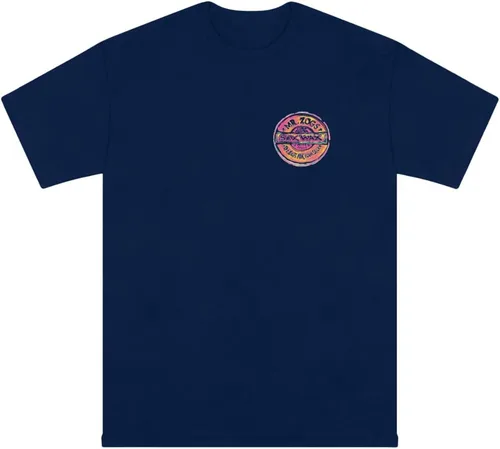 Vista 2 de Sex Wax Camiseta de manga corta para hombre Van Zog - Azul marino, Azul marino, azul