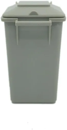 Vista 4 de Mini cubo de basura vehículo juguete conjunto - Niños simulan jugar reciclaje ABS camión conjunto