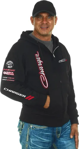Vista 4 de JH DESIGN GROUP Sudadera con capucha Dodge Charger para hombre 3 estilos