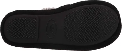 Vista 4 de isotoner Pantuflas de microterry para mujer con cojín de talón mejorado