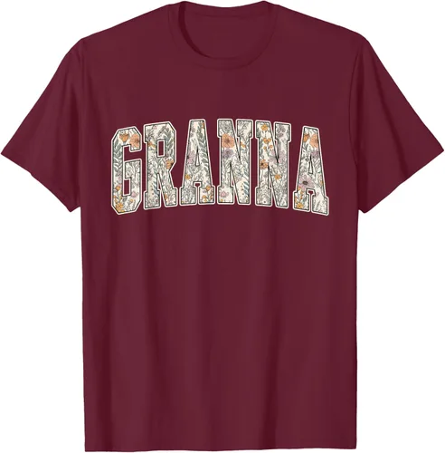 Vista 15 de Granna - Camiseta retro para el día de la madre Negro