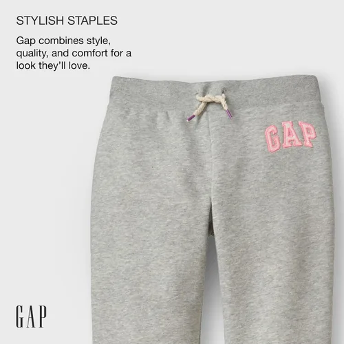 Vista 3 de Gap Girls Logo Pull-on Jogger Sweatpants Pants