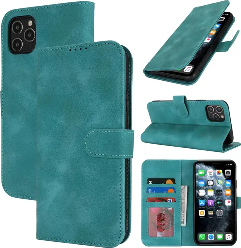 Vista 8 de Funda tipo cartera para iPhone 8 Plus iPhone 7 Plus con tarjetero para iPhone 8 Plus, funda tipo cartera para mujeres y hombres, de piel sintética