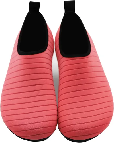 Vista 4 de Valennia Zapatos de agua descalzos de secado rápido, calcetines de yoga para playa, natación, surf, ejercicio para mujeres y hombres