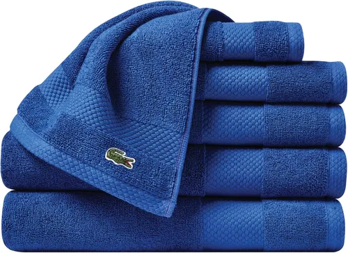 Vista 31 de Lacoste Heritage - Sábana de baño de 100 % algodón Supima, aloe, 35" x 70", altamente absorbente y de secado rápido, toalla de baño súper suave