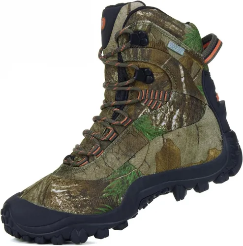Vista 2 de Botas de senderismo impermeables Thermator de tiro medio para hombre, botas de senderismo para exteriores, 7