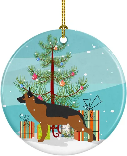 Vista 32 de Caroline's Treasures Cavalier King Charles Spaniel - Adorno de cerámica para árbol de Navidad, decoración colgante para el hogar, Navidad, fiestas