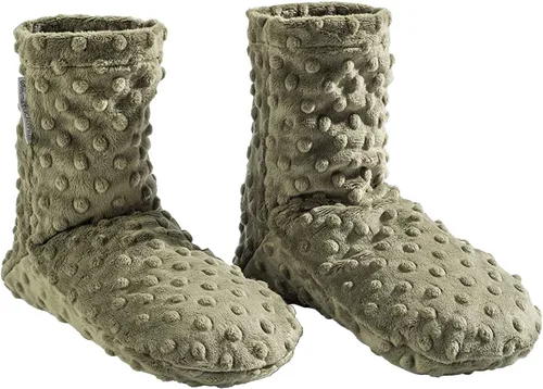 Vista 9 de Sonoma - Botas de spa de lavanda, para microondas, calentadas con calefacción, botines de hierbas de lujo, calentador de pies de aromaterapia a base