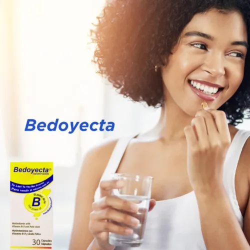 Vista 4 de Bedoyecta Multivitamínico y Suplemento para Hombres y Mujeres, 30 Cápsulas