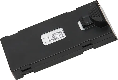 Vista 5 de Pssopp Batería de repuesto para dron, batería de litio ligera de 1800 mAh, potencia recargable compacta para E88 E88 Pro E99 P1 P5 E525 Quadcopter