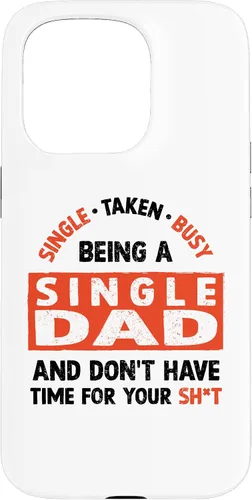 Vista 14 de Single Dad Design for Divorced Dads - Being A Single Dad Case for iPhone 17