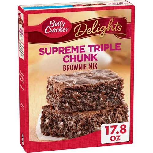 Vista 56 de Mezcla para Brownies Betty Crocker Delights Supreme con Trozos de Chocolate, 18 oz.