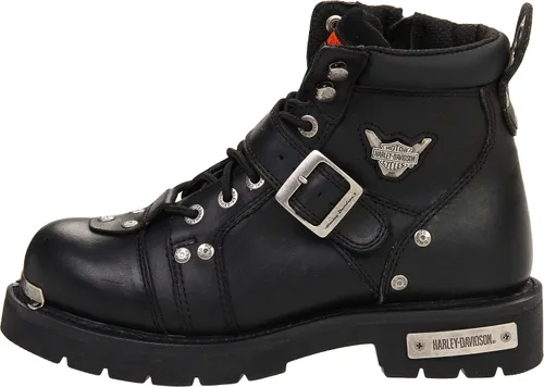 Vista 7 de Harley-Davidson - Botas de freno para hombre, Negro