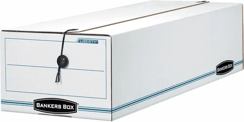 Vista 2 de Bankers Box Paquete de 12 cajas de verificación de cuerdas y botones
