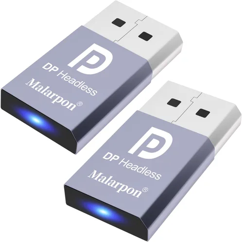 Vista 17 de Enchufe simulado HDMI compatible con pantalla sin cabeza emulador DDC EDID Headless Ghos con Windows Mac OSX Linux Ideal para aceleración