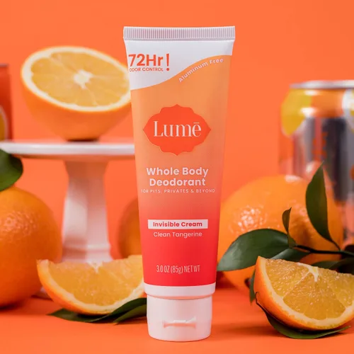 Vista 8 de Lume Desodorante para todo el cuerpo, tubo de crema invisible, control de olores de 72 horas, sin aluminio, sin bicarbonato de sodio, seguro