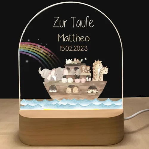 Vista 20 de Luz nocturna personalizada para bebés y niños, regalos personalizados con nombre, regalos de bautizo para niñas/niños, lámpara nocturna regulable
