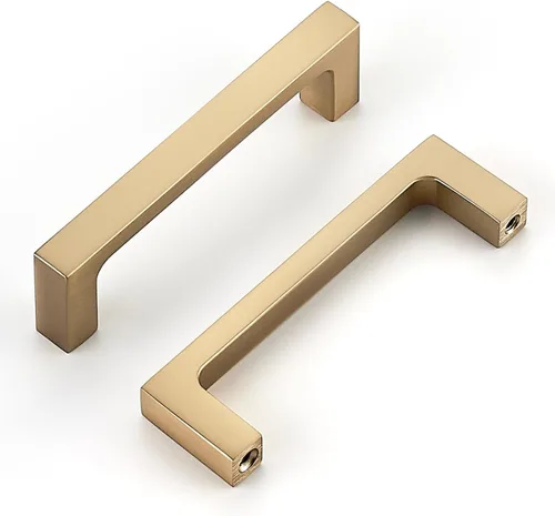 Vista 26 de Ravinte Antique Brass Kitchen Cabinet Solid Handles,3 Inch,5 Pack