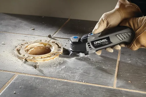Vista 3 de Dremel MM488B - Paquete variado de cuchillas oscilantes multiherramienta, hojas de sierra universales de corte empotrado