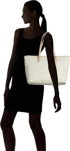 Vista 6 de Michael Kors - Bolso de viaje multifunción de piel con asa superior para mujer talla única Vainilla