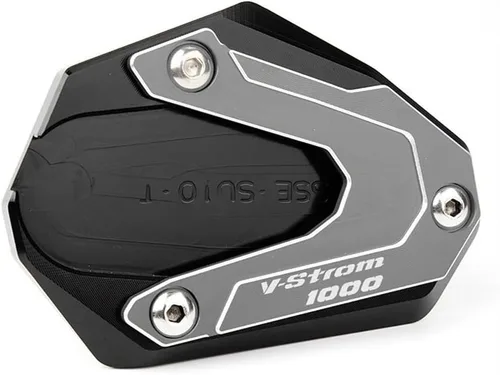 Vista 17 de Motorcycle Side Stand pad for Suzuki V-Strom 650/XT 1000 DL1000 VSTROM 650 DL650 1050 Motorcycle Kickstand Foot Side Stand Extension Pad Support