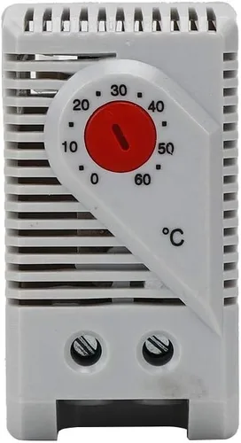 Vista 4 de Interruptor de termostato mecánico de 110V-250V 0-60 Controlador de temperatura compacto ajustable normalmente eléctrico (1.8 x 1.7 x 1.3 pulgadas)