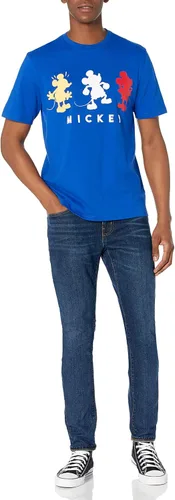 Vista 5 de Tienda Essentials Disney Marvel Star Wars - Camisetas de cuello redondo para hombre ajuste regular paquete de 2