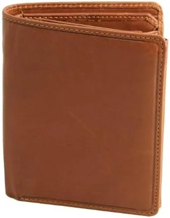Vista 7 de Visconti VCN-16 Tri Fold - Billetera grande con tarjetero para identificación o pasaporte, color marrón italiano