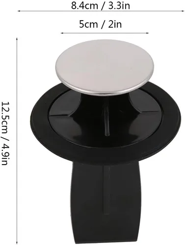 Vista 2 de Tapón de agua de drenaje, eliminación de basura, dispensador de tapón de agua, dispensador de desechos de alimentos, accesorio para fregaderos