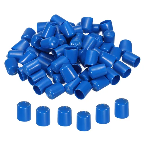 Vista 8 de MECCANIXITY 200 tapas de goma para extremos de goma, 0.079 in, protector de rosca de tornillo de vinilo, tapas de vacío redondas de PVC para tubería