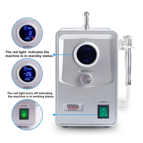 Vista 7 de Kendal Máquina profesional de Microdermabrasion del diamante, equipo facial del cuidado de piel de Dermobrasion con pantalla digital también bueno