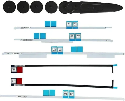 Vista 3 de Reemplazo de pantalla de 21.5 pulgadas LM215UH1-SD B1 para iMac A2116 2019 Año EMC 3195 MRT32 MRT42 4K Retina LCD Panel + vidrio frontal con kit