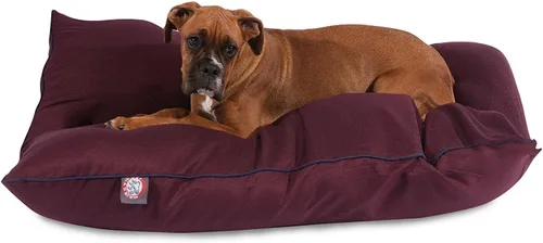 Vista 34 de Majestic Pet Cama para Mascotas de Súper Valor de 28 por 35 Pulgadas Mediana, Roja (Paquete de 3)