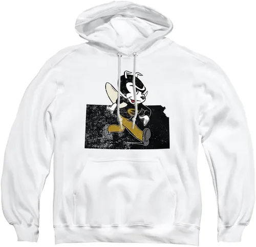 Vista 109 de LOGOVISION Colección de sudaderas con capucha unisex con diseño de forma universitaria oficial para hombres y mujeres