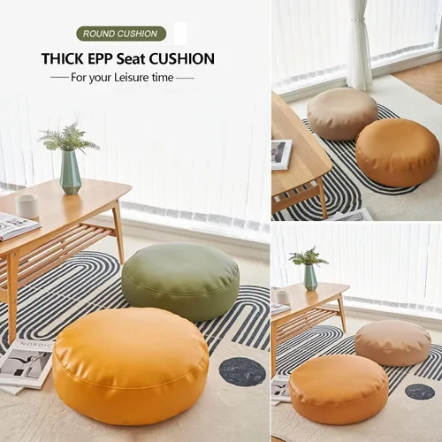 Vista 2 de Story Time - Cojines con asas, cojines de asiento redondos para aula, impermeable y resistente al polvo, almohada de suelo de poliuretano