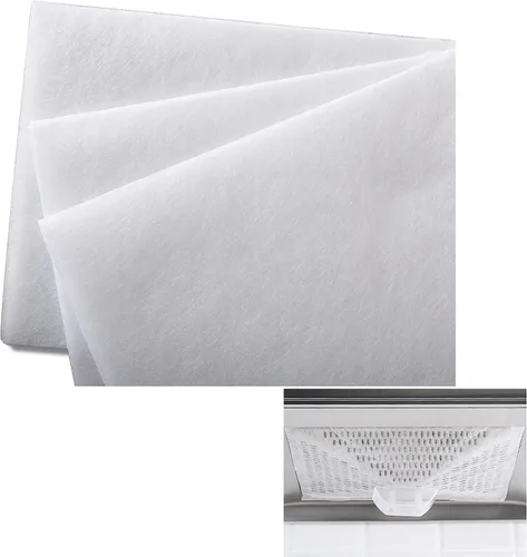 Vista 2 de 12 filtros de grasa papel campana extractora de papel, cocina restaurante cocina máquina de cocina filtros de grasa papel carbono universal campana